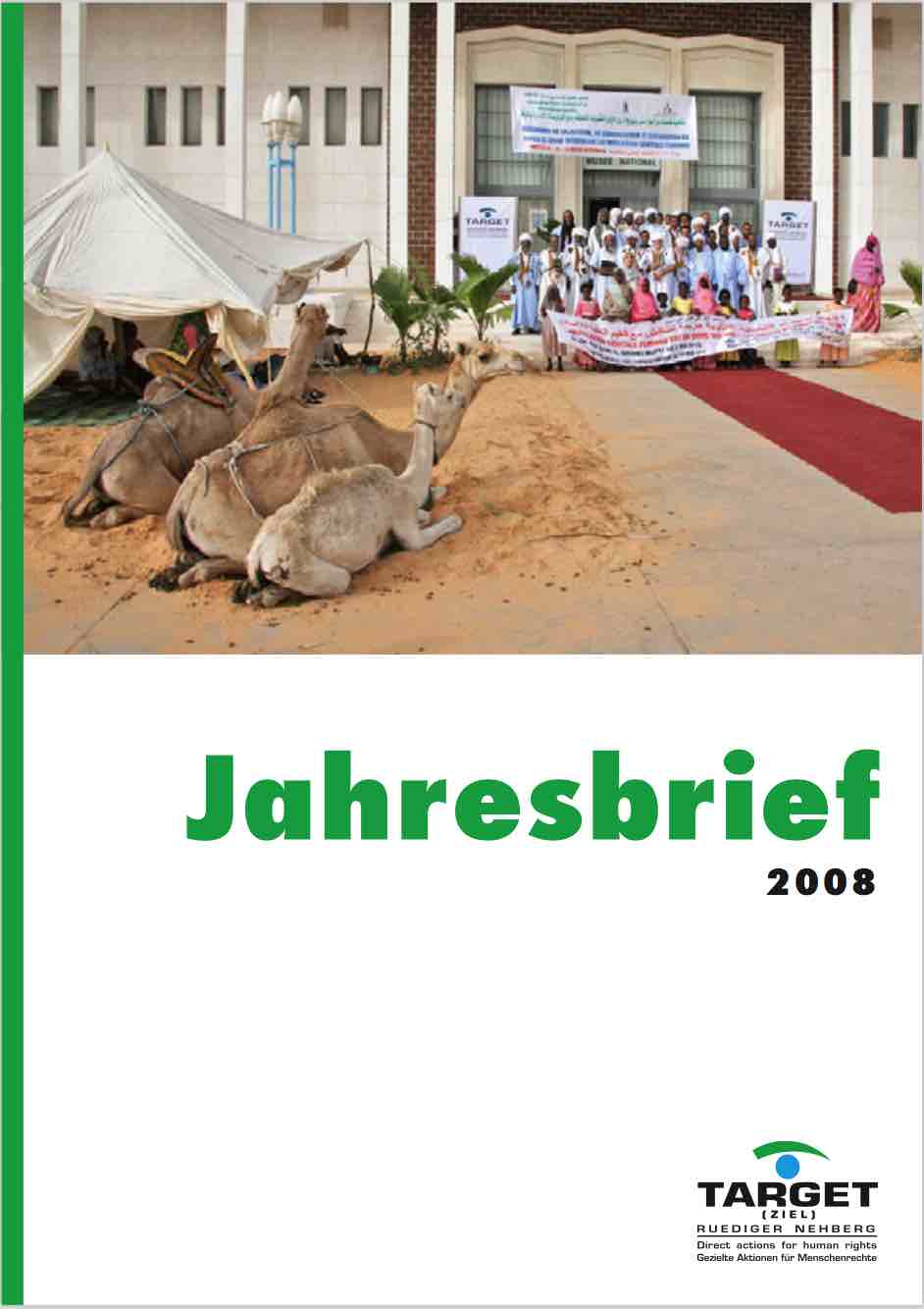 Cover Jahresbrief 2008
