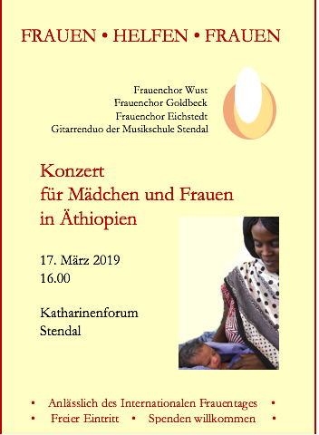 Benefizkonzert Flyer