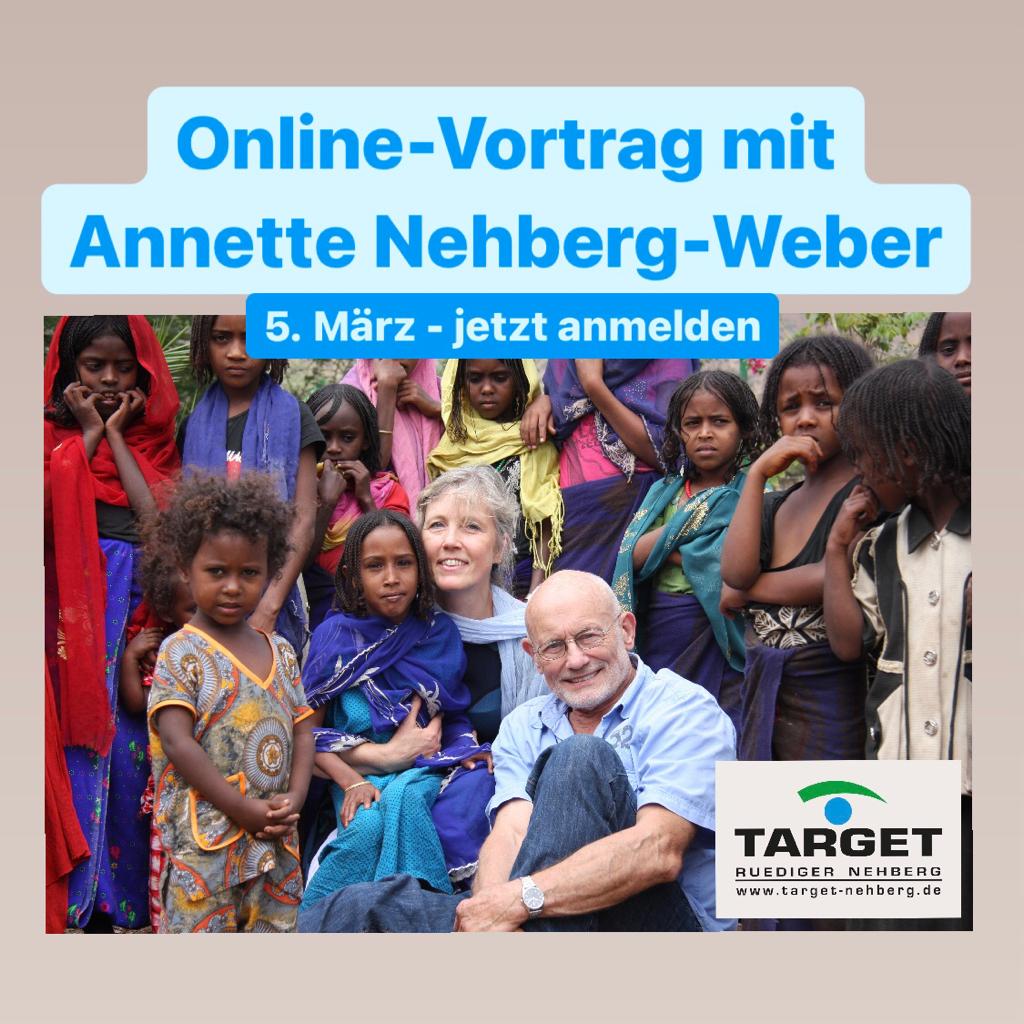 Annette und Rüdiger mit Afrikanischen Mädchen