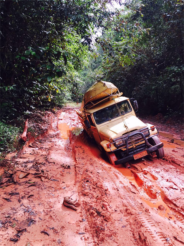 Truck im Schlamm