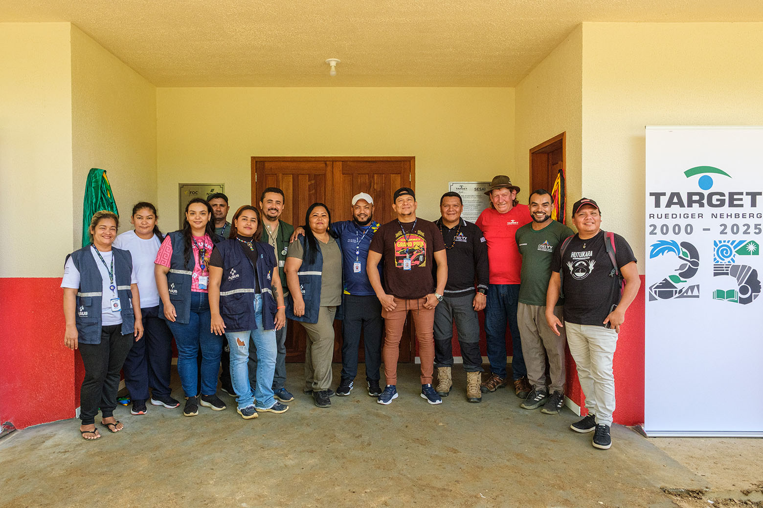 TARGET skaliert Hilfe im Amazonas