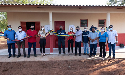 Eröffnung der Krankenstation bei den Guaraní-Kaiowá